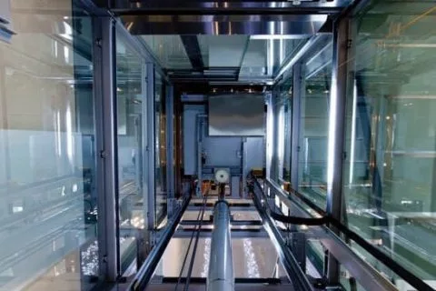 hydraulic elevator shaft